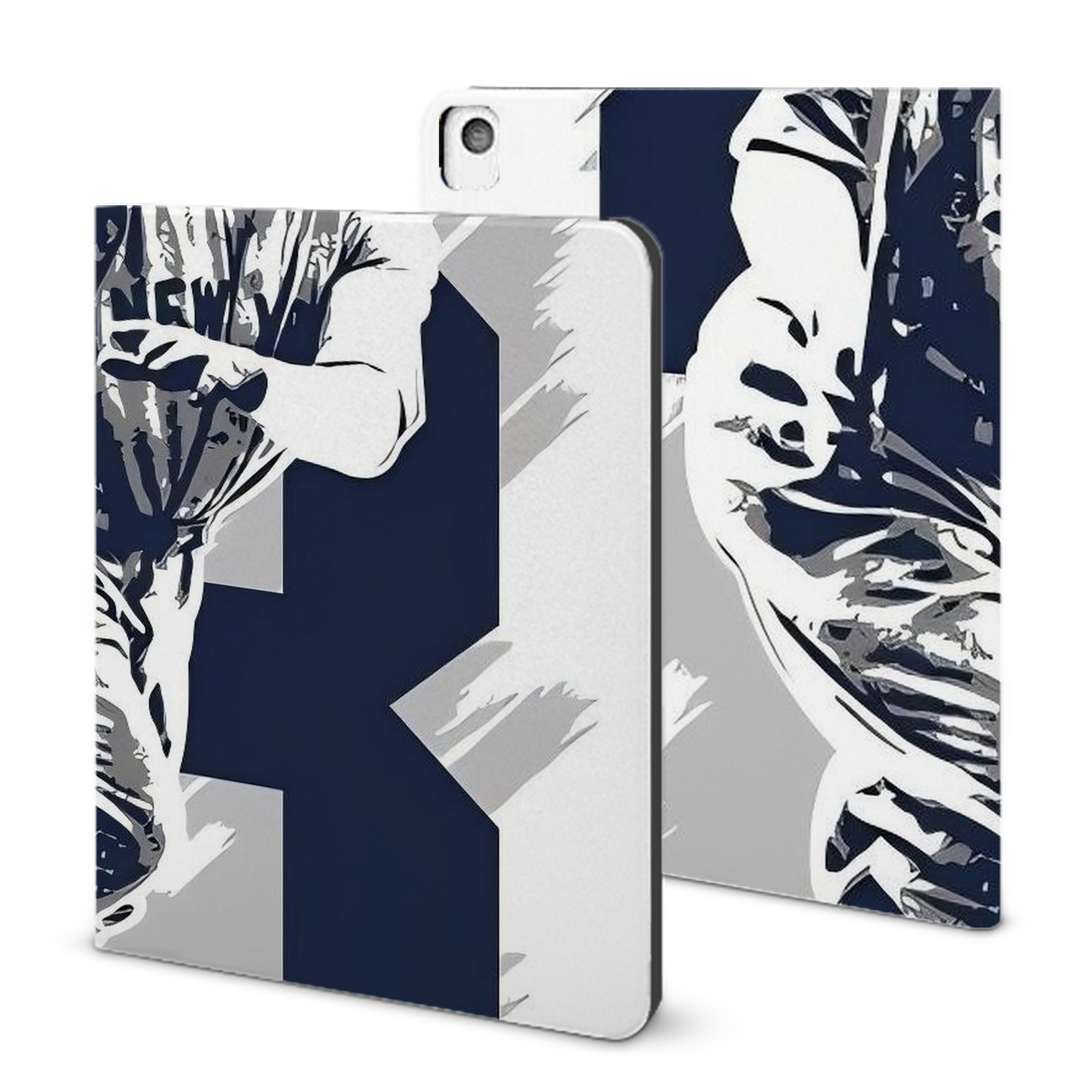 Babe Ruth 27 IPad Book-Style Case With Pencil Slot – Slim PU & TPU Cover – Full Protection, Precise Fit, Water & Scratch Resistant